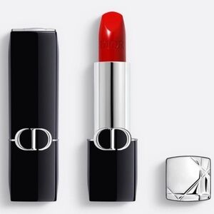 FULL SIZE NWT DIOR Rouge Dior Satin Lipstick 999 Dior